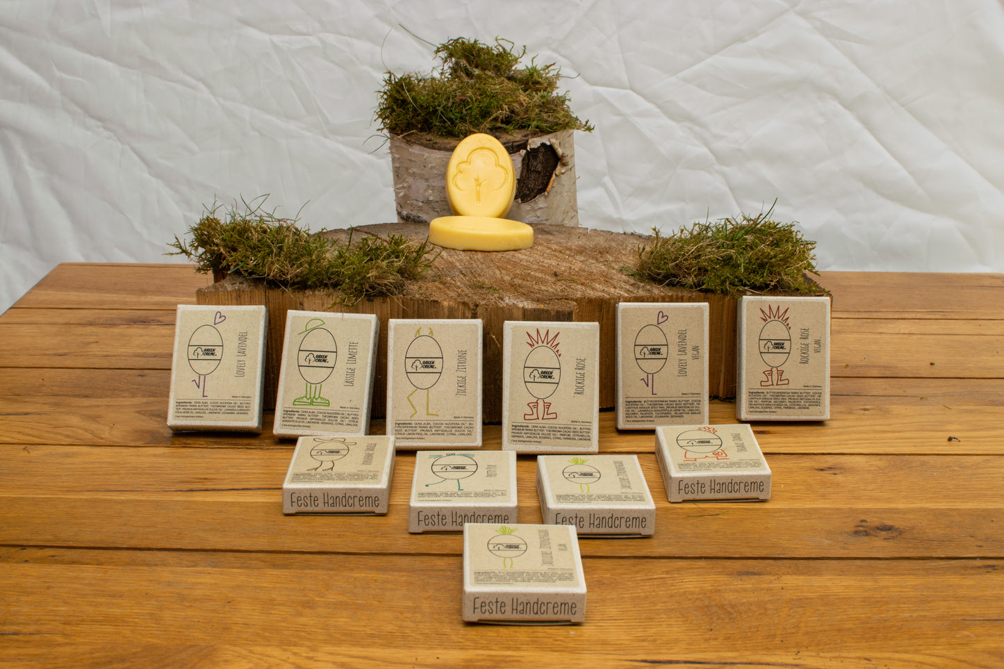 Maxi Pack - alle Sorten - 330 Gramm feste Handcreme