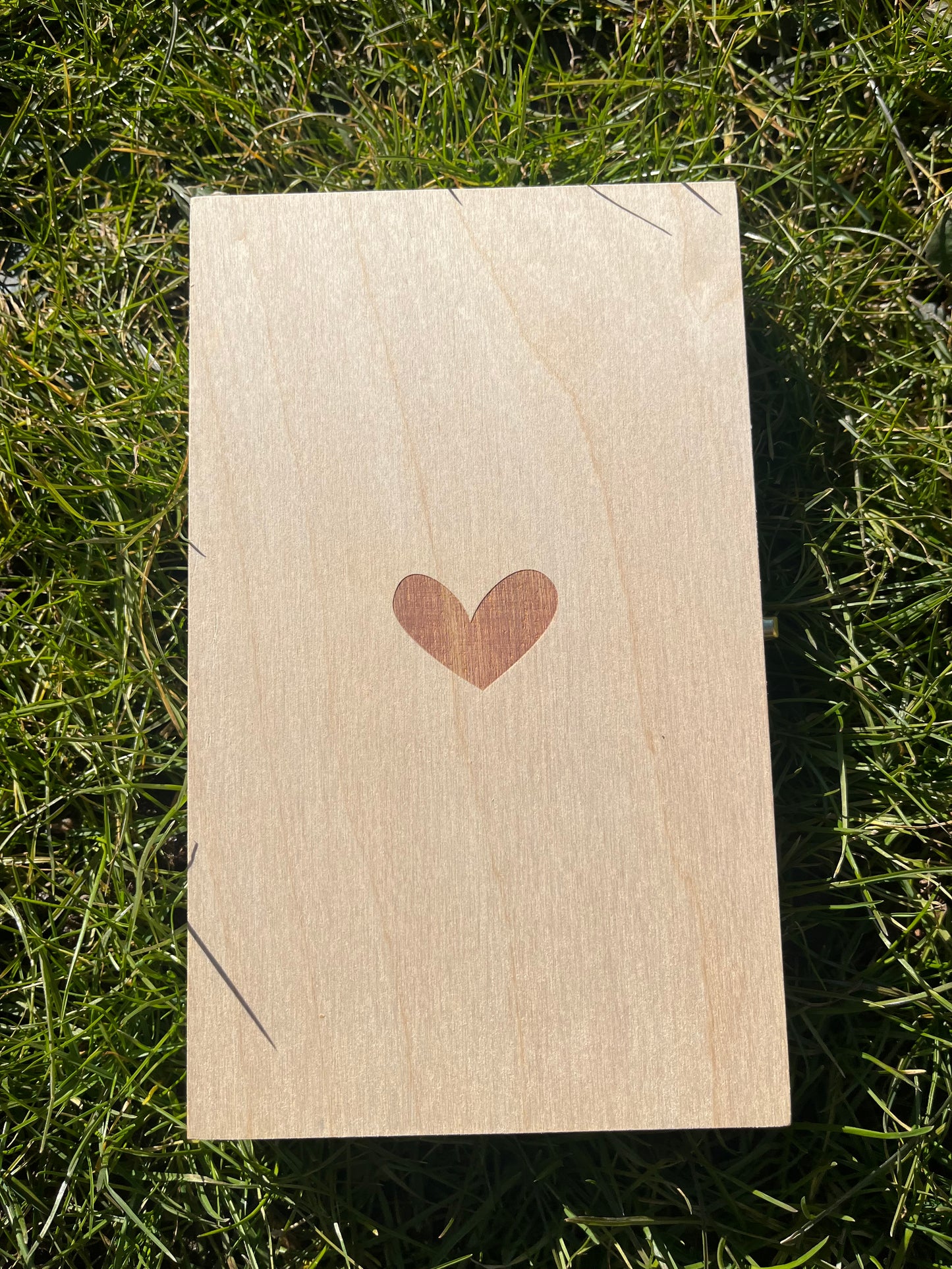 Holz Geschenkset - insgesamt 90 Gramm feste Handcreme Vegan + Lovely Lavendel Stick
