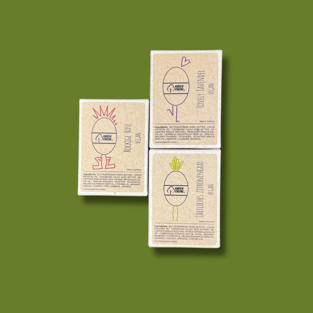Vegan Pack - insgesamt 90 Gramm feste Handcreme