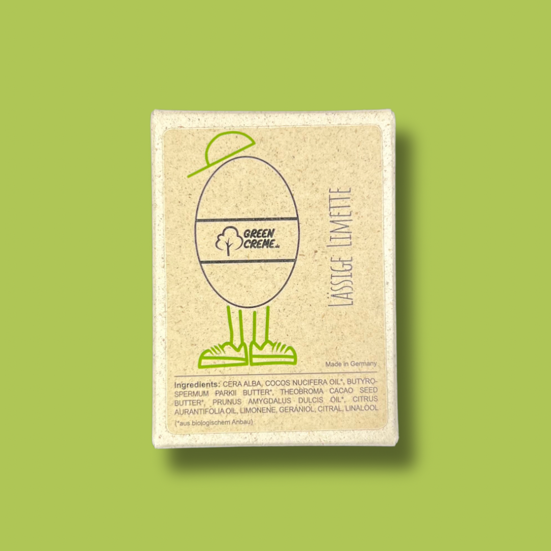 Lässige Limette - 30 Gramm feste Handcreme