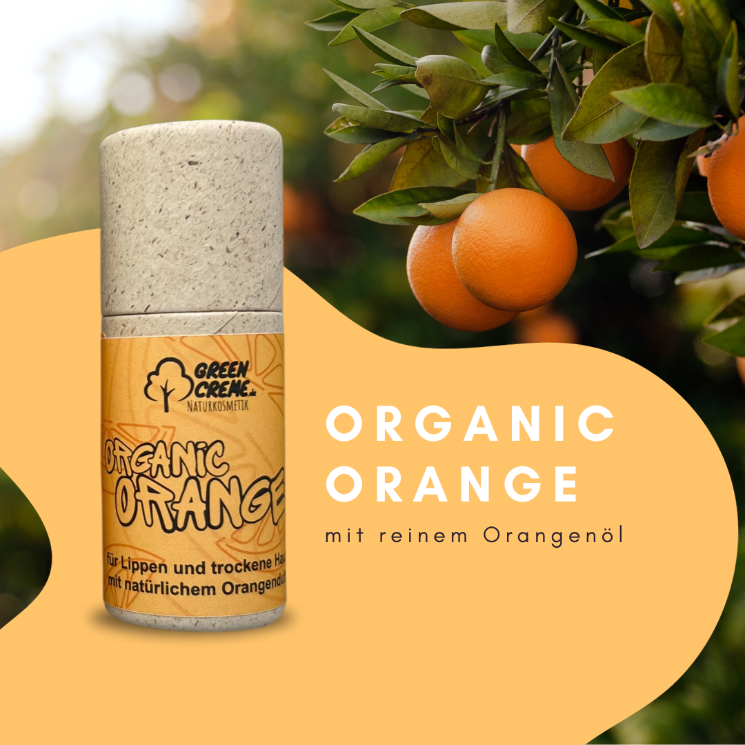 Sanfte Lippenpflege mit belebendem Orangen Duft