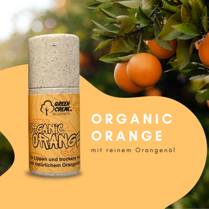 Sanfte Lippenpflege mit belebendem Orangen Duft