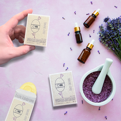 Lovely Lavendel - 30 Gramm feste Handcreme