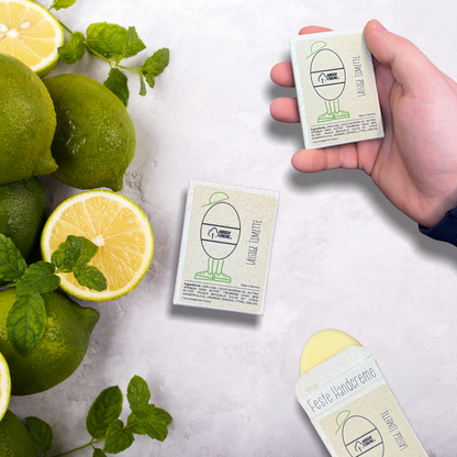 Lässige Limette - 30 Gramm feste Handcreme